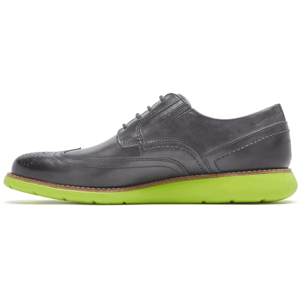 Rockport Pen Sko Herre Grå - Total Motion Sport Wingtip - FPVL02349